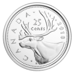 2018 CANADA BU Uncirculated 25-CENT QUARTER