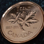 1992 Canada 1-Cent  - BU RED