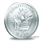 BU Silver Bullet 2014 Bankster Competition is a Sin 1oz Silver Round