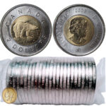 2009 Canada $2 2-dollar Polar Bear Original Roll