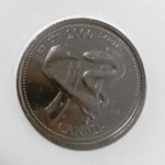 1 x 2000 Canada Millenium 25 cent UNC Quarter - APRIL HEALTH