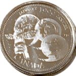 1999 Canada Millenium 25-cent UNC Quarter - JANUARY