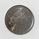 1 x 2000 Canada Millenium 25 cent UNC Quarter - JANUARY PRIDE