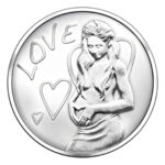 1 x BU Silver Bullet 2013 Love 1oz Silver Round