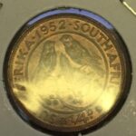 1952 South Africa  1/4d UNC RED Farthing HIGH GRADE
