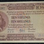1959 South Africa 10-Shillings MH De Kock A177 857382 AU-UNC