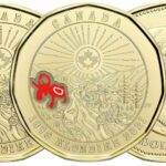 2021 Canada $1 1-dollar 125th Anniversary Klondike - 2 BU Coins - Color & NC